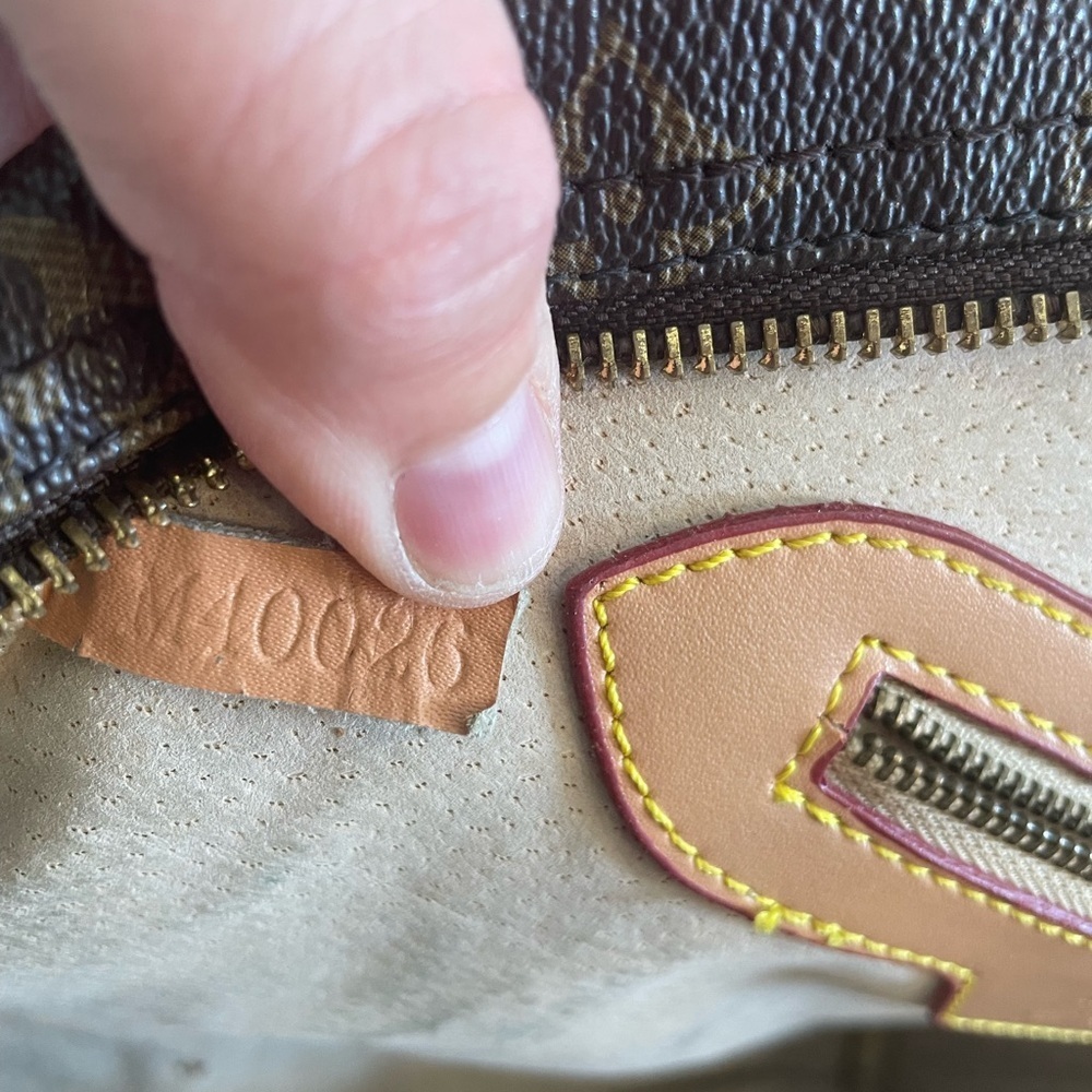 Louis Vuitton Brown Monogram Satchel - Picture 10 of 11